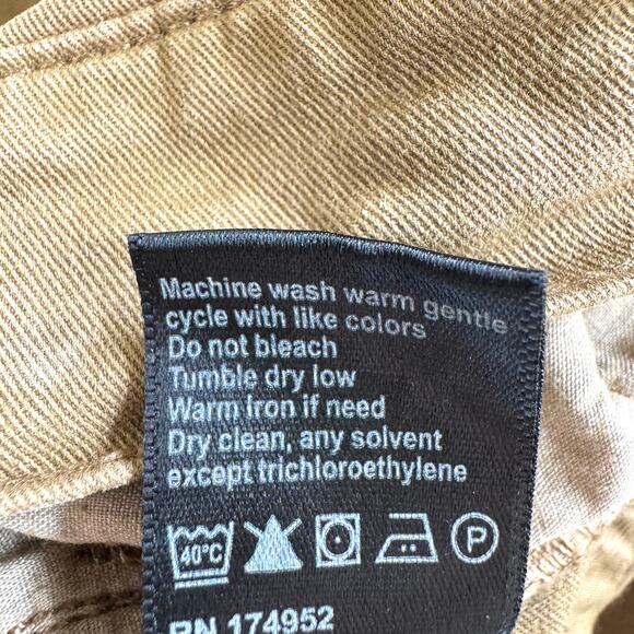 Flint And Tinder Mens Slim Fit 365 Pants Size 30 X 30 Cotton Stretch Earth Brown - Picture 8 of 9